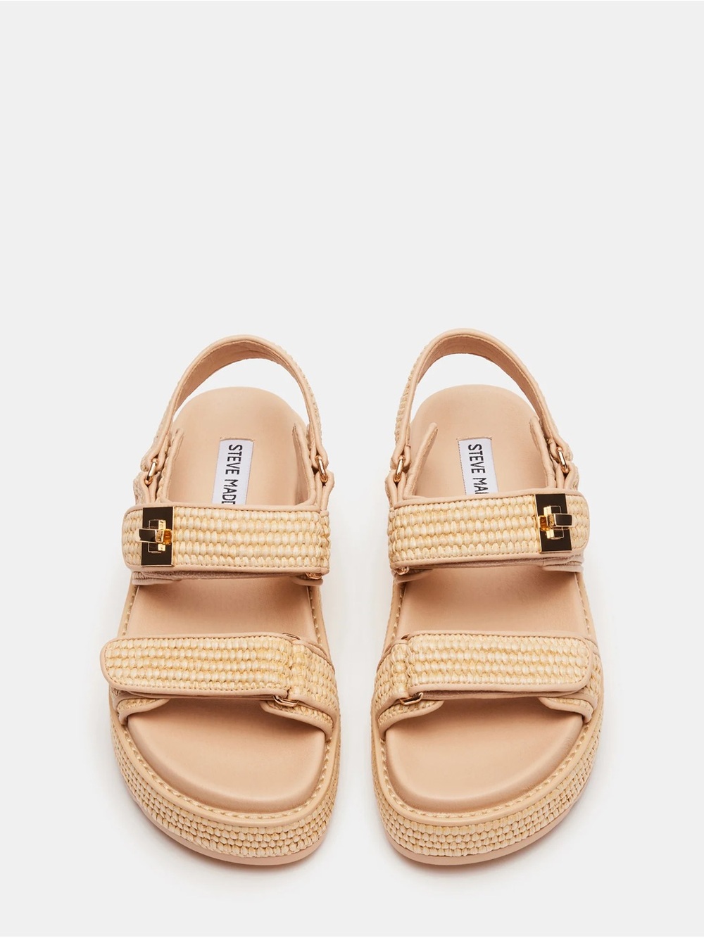Steve Madden natural Big Mona Sandals